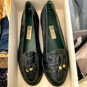 Gucci vintage leather loafers